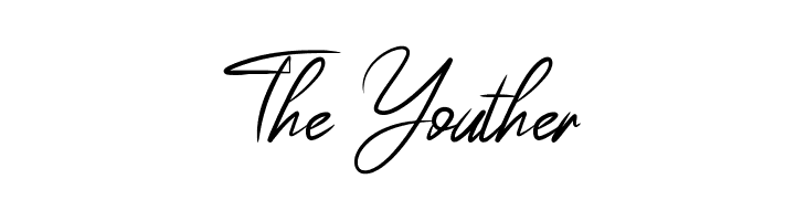 The Youther  フリーフォントのダウンロード