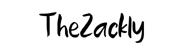 The Zackly  Fuentes Gratis Descargar