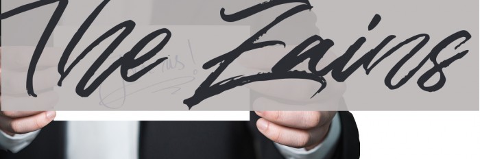 The Zains Font examples