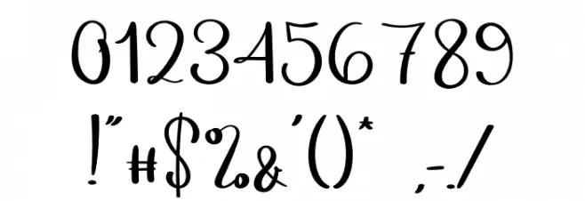 The Zombie Font OTHER CHARS