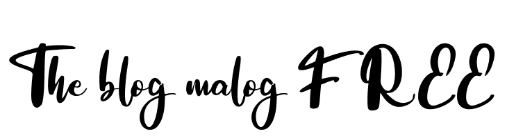 The blog malog FREE  Descarca Fonturi Gratis