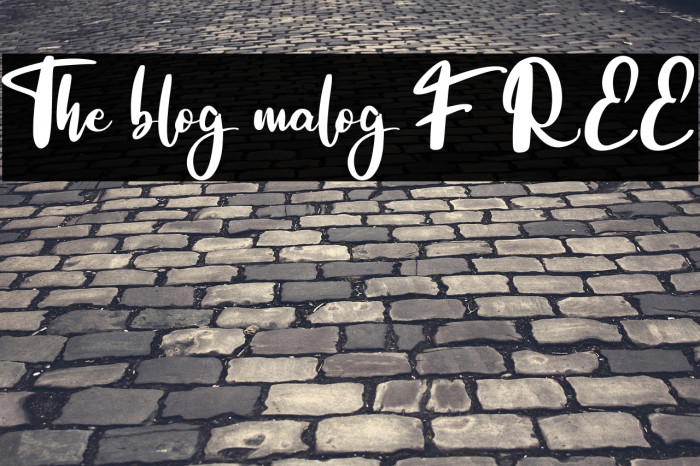 The blog malog FREE Example 3