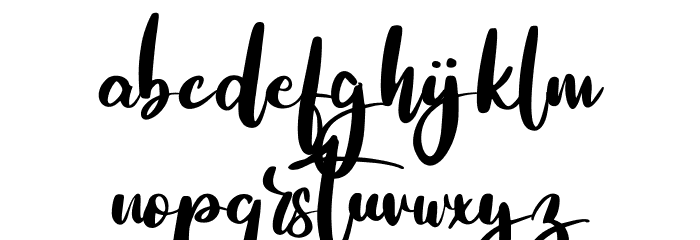 The blog malog FREE Font LOWERCASE
