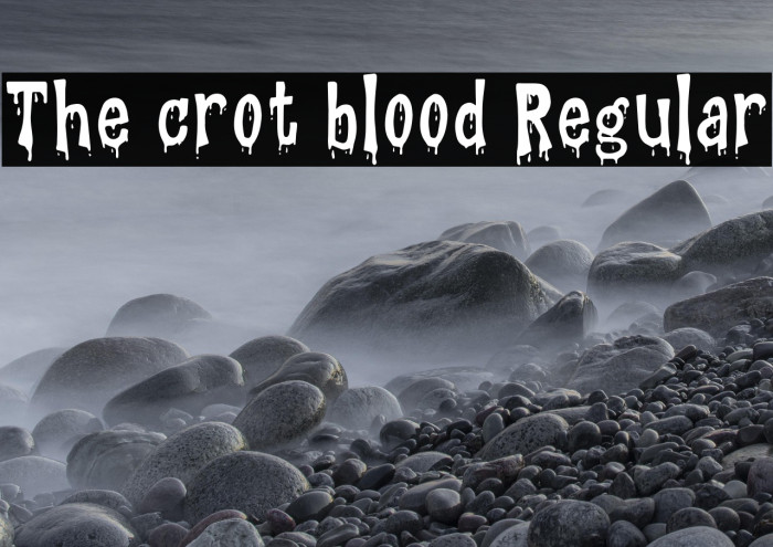 The crot blood Regular Example 1