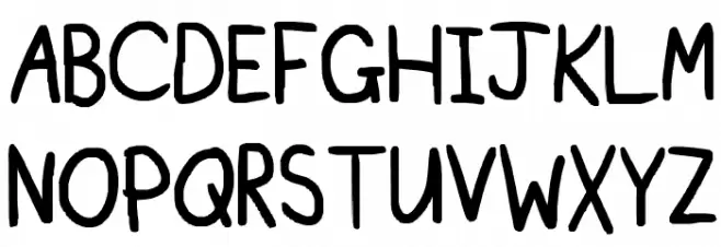 The first in a while Шрифта ВЕРХНИЙ