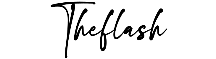 The flash  免费字体下载