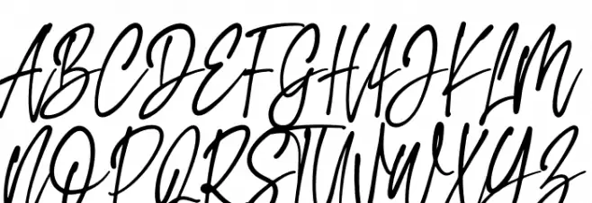 The flash Font UPPERCASE