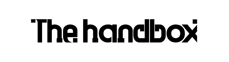 The handbox  フリーフォントのダウンロード