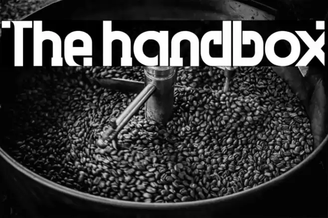 The handbox Font examples