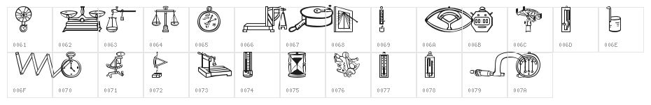 The-happy-medium Character Map