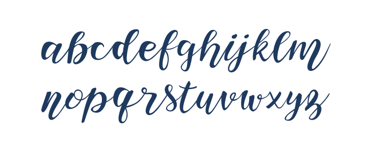 The lottus Lowercase