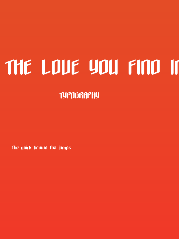 The love you find in hell Poster