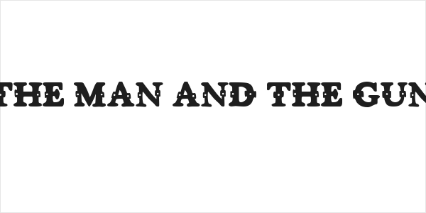 The man and the gun Logo