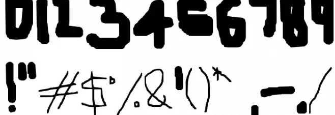 The power on my laptop's about to run out too Font OTHER CHARS