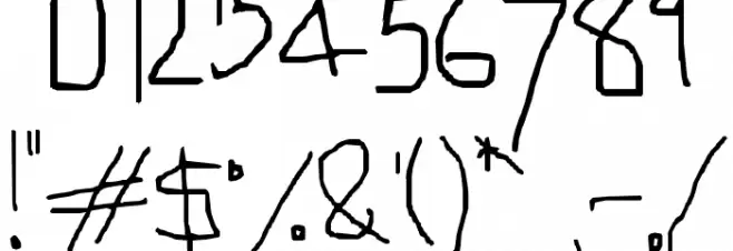 The powers gone out and for some reason my touch screen refuses to work फ़ॉन्ट अन्य घर का काम