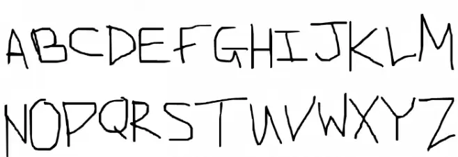 The powers gone out and for some reason my touch screen refuses to work フォント 大文字
