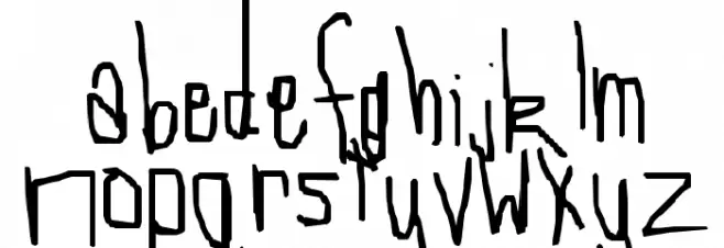 The powers gone out and for some reason my touch screen refuses to work फ़ॉन्ट लोअरकेस