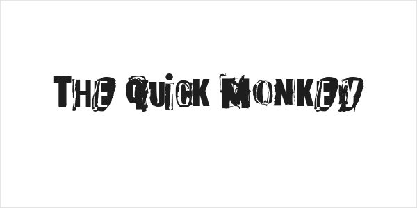 The quick monkey Logo