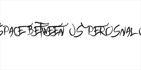 The space between Us Perosnal Use Logo