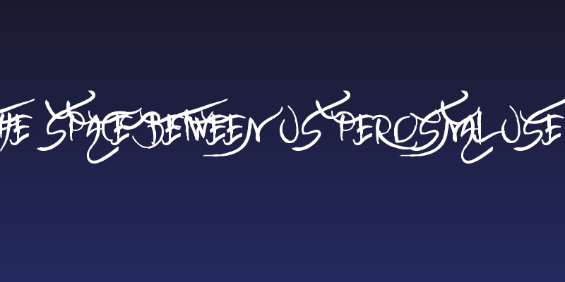 The space between Us Perosnal Use Social Header
