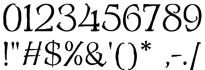 The spokill free version Regular Font OTHER CHARS