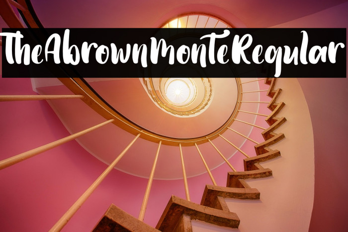 TheAbrownMonteRegular Example 2