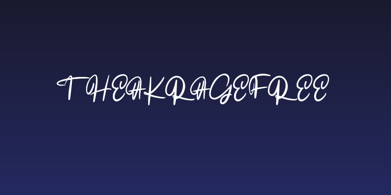 TheAkrageFREE Social Header