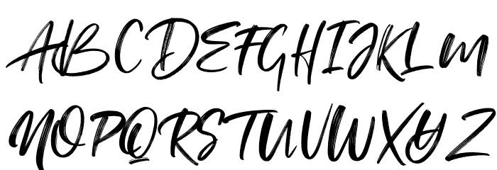 TheAndallass Font Litere mari