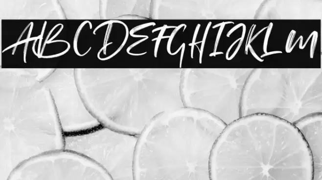 TheAndallass Font examples