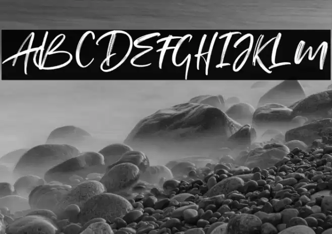 TheAndallass Font examples