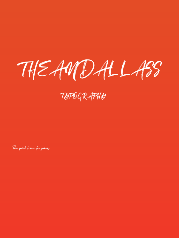 TheAndallass Poster