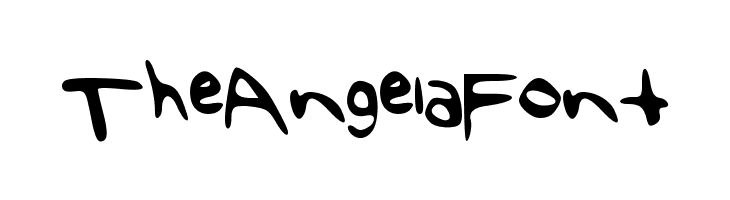 TheAngelaFont  baixar fontes gratis