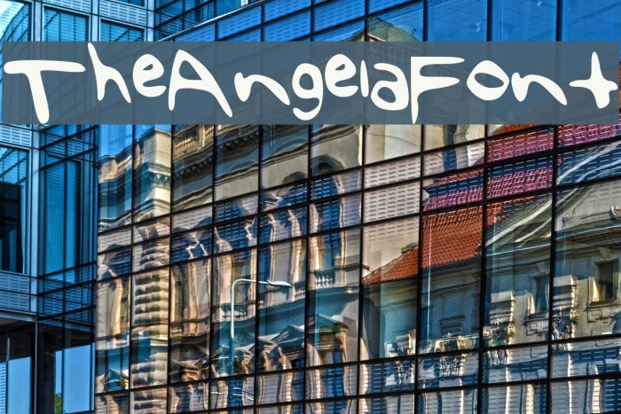 TheAngelaFont Example 2