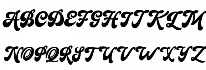 TheArtmarsScript Fuentes MAYÚSCULAS