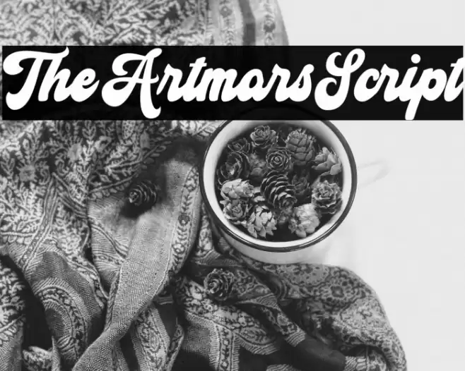 TheArtmarsScript Caratteri examples