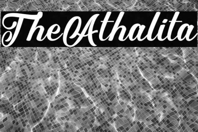 TheAthalita Font examples