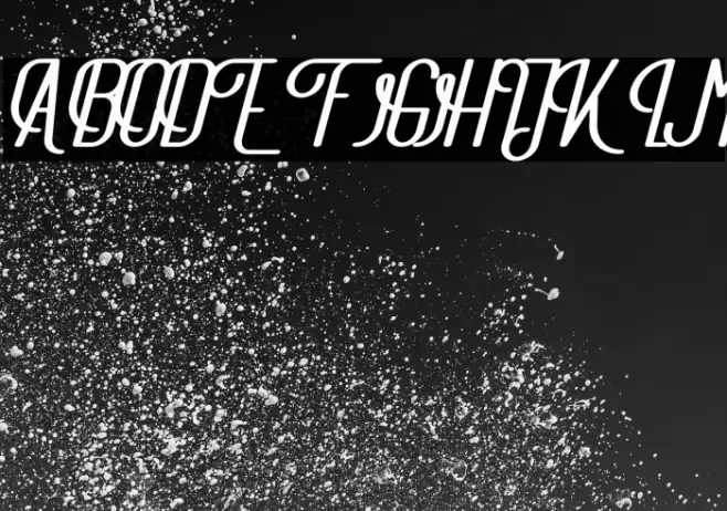 TheAthletica Font examples