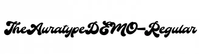 TheAuratypeDEMO-Regular  Frei Schriftart Herunterladen