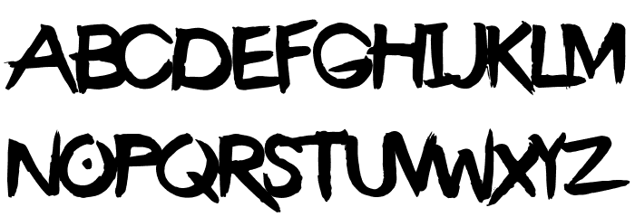 TheBarrack Font LOWERCASE