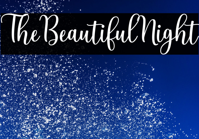 TheBeautifulNight Example 2