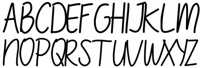 TheBillieMonlly DEMO Sans Font OTHER CHARS