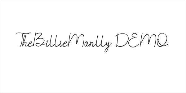 TheBillieMonlly DEMO Logo