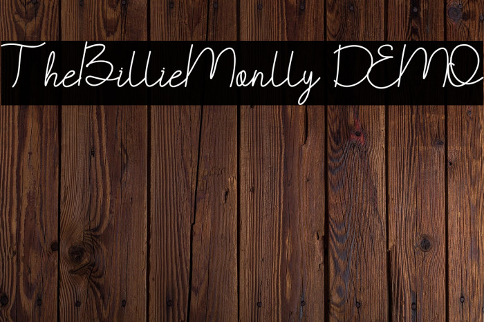 TheBillieMonlly DEMO Example 1