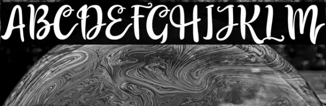 TheBillow Font examples