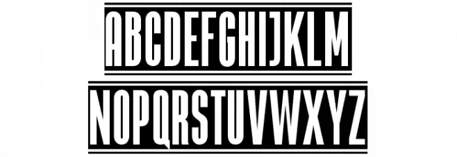 TheBlackBox Шрифта ВЕРХНИЙ