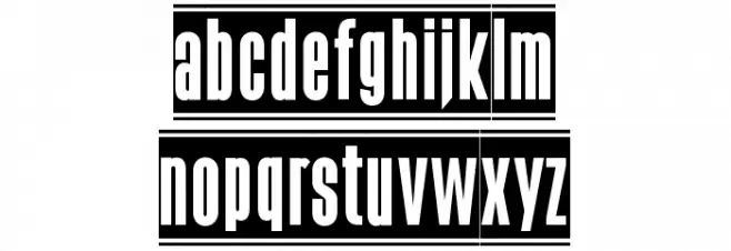 TheBlackBox Font LOWERCASE