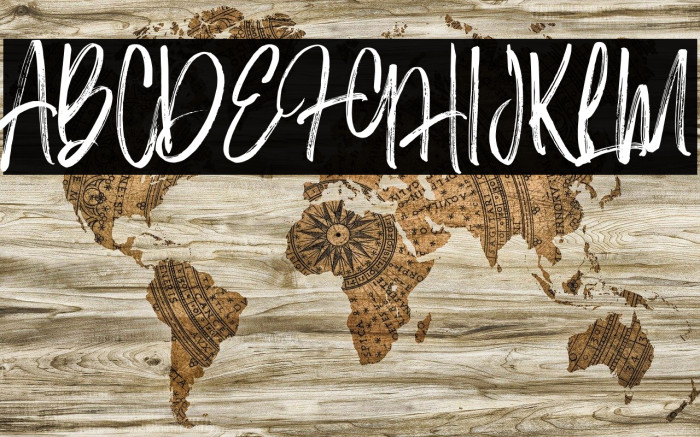 TheBlackHat Font examples