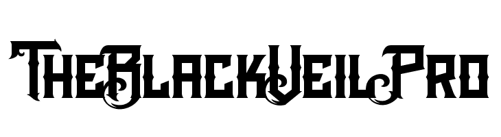 TheBlackVeilPro  Frei Schriftart Herunterladen