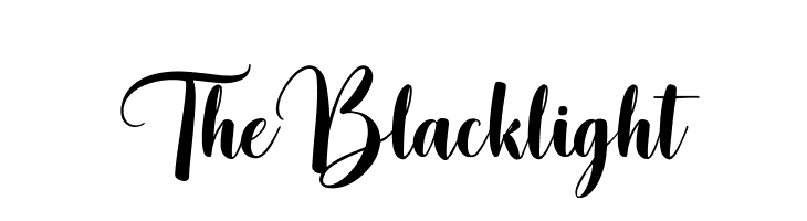 TheBlacklight  免费字体下载