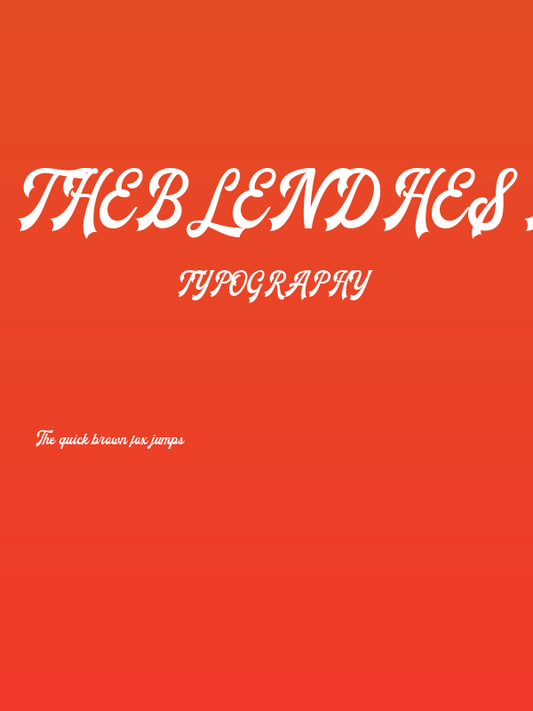 TheBlendhes-DemoVersion Poster